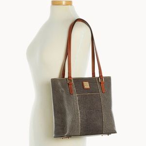 Dooney and Bourke Embossed Lizard Small Lexington Tote